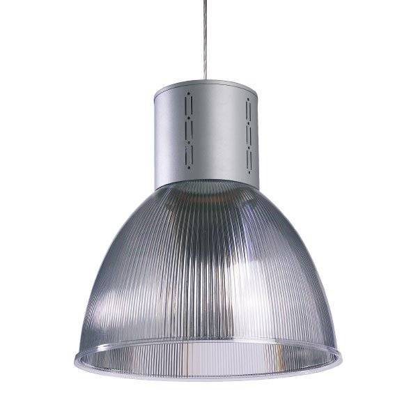 Suspension industrielle à led avec un diffuseur en polycarbonate