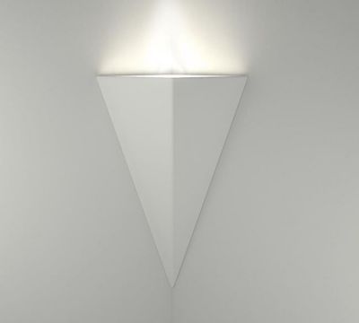 Applique pour les angles en plâtre pour éclairer des couloirs et escaliers : Modèle 2396