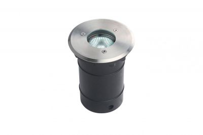 Spot étanche IP67 encastré de sol inox 316 double presse étoupe pour extérieur : modèle KO2000R